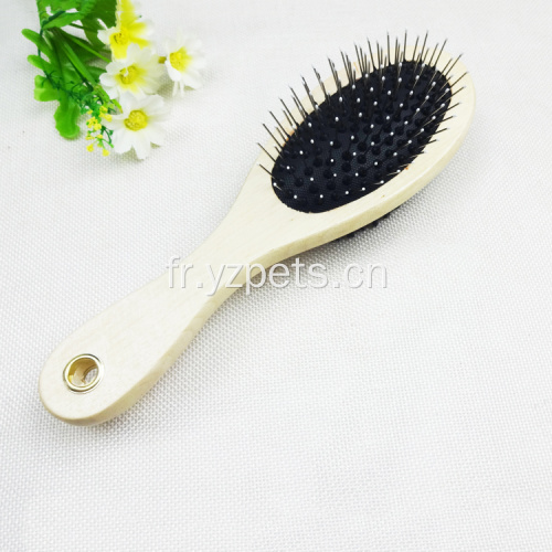 Brosse pour animaux de compagnie à double face